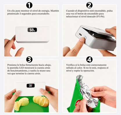 Mini Sellador Térmico de Bolsas