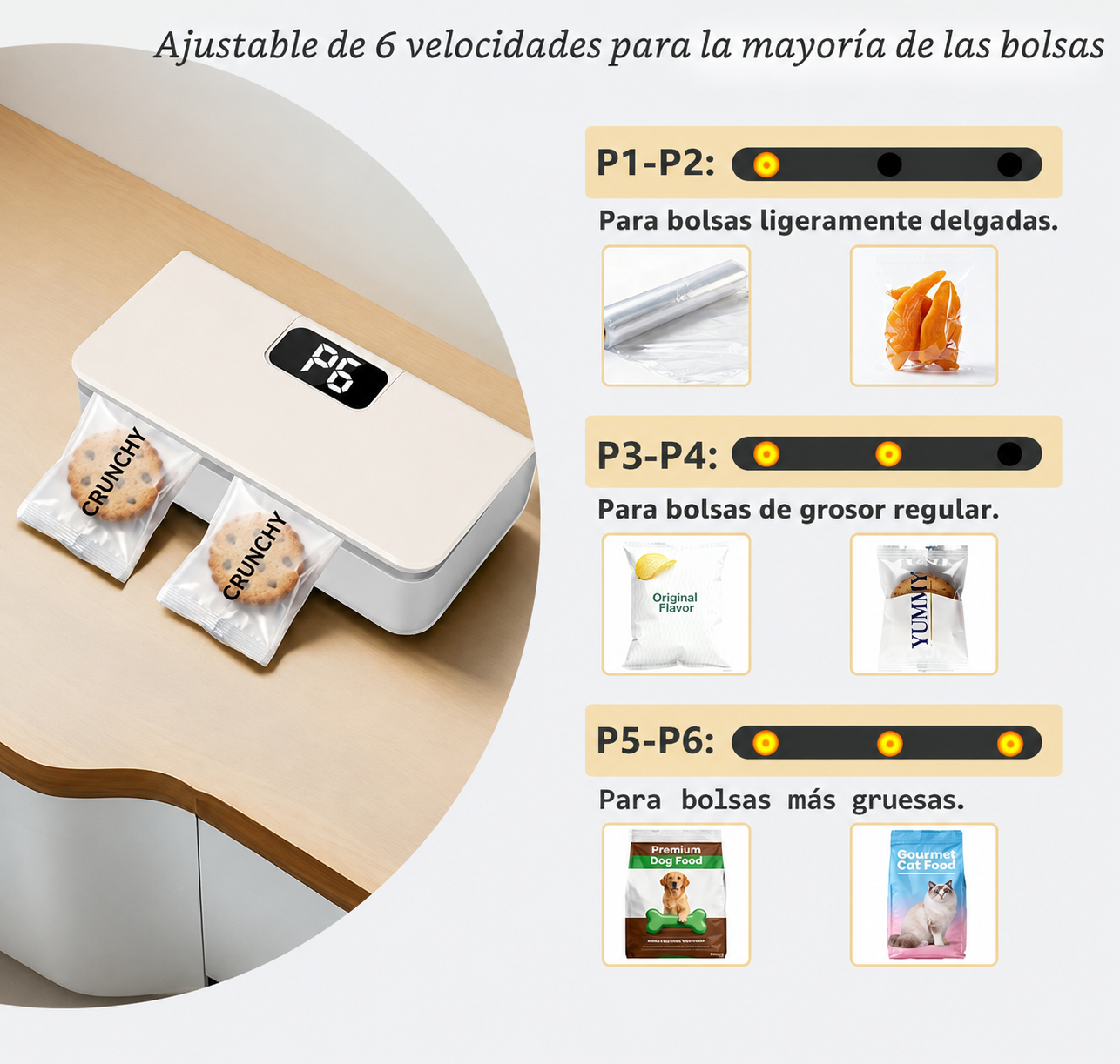 Mini Sellador Térmico de Bolsas
